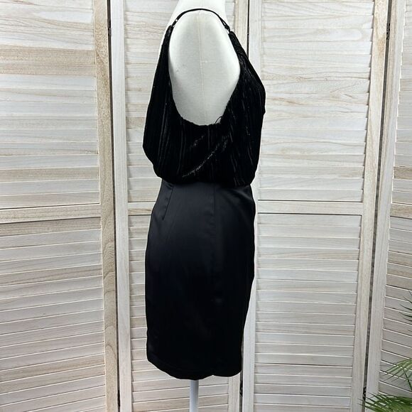 ASTR The Label Callie V-Neck Mini Party Cocktail Dress Small - Picture 5 of 14